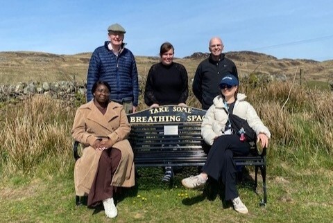 New Islay bench offers islanders some breathing space