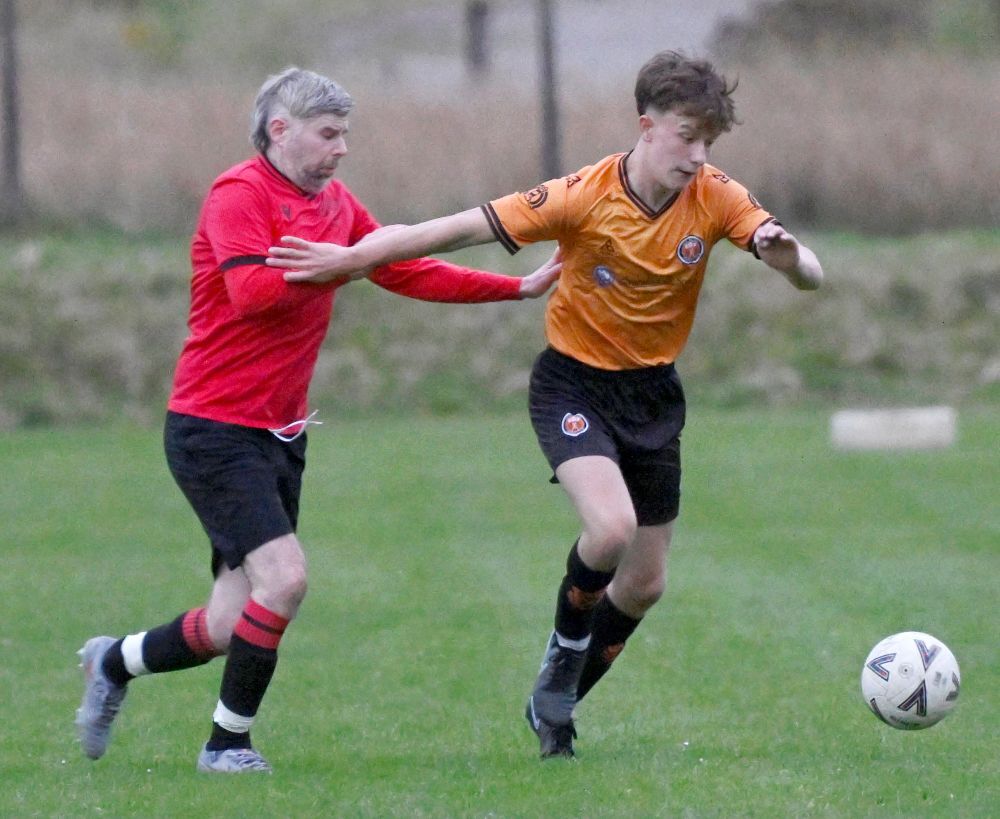 Finlay Gillespie was Fort William's Player of the Match. Photograph: Iain Ferguson, alba.photos.