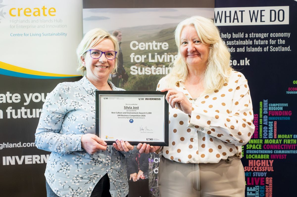 Lochgilphead entrepeneur wins UHI business award