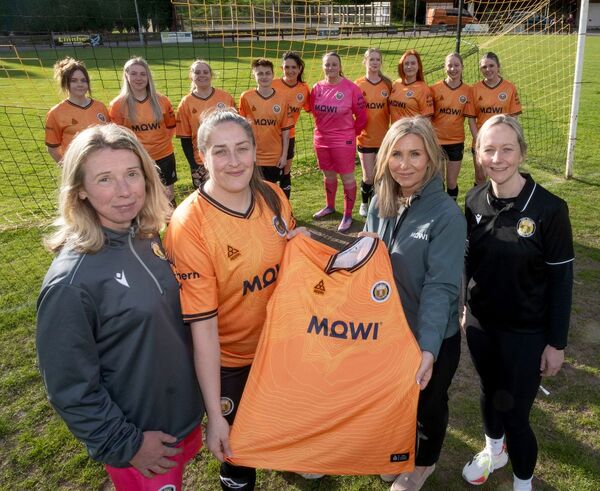 Top of their game: sponsor helps women's football get into gear