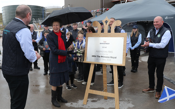 Royal opening for Bakkafrost&rsquo;s Applecross facility