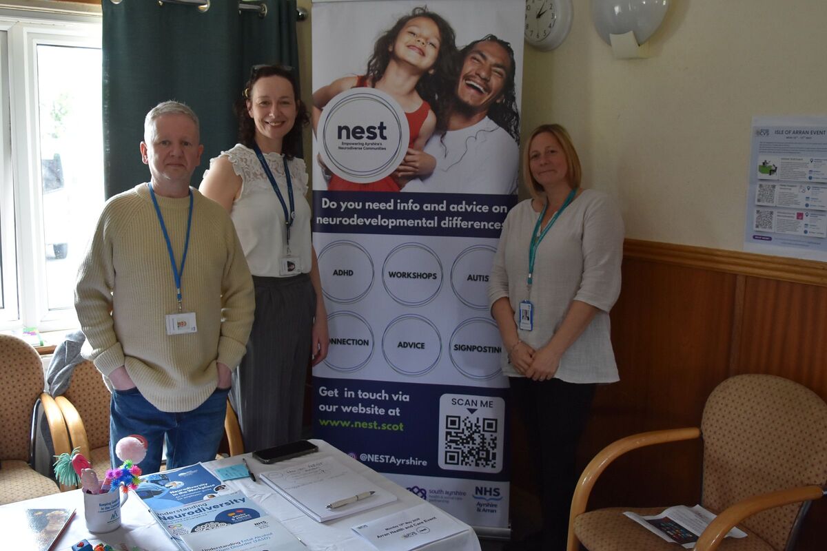 NEST representatives David Campbell, Alison Clark, and Lizzy Barbour spoke with visitors and hosted a number of workshops after the event. NEST representatives David Campbell, Alison Clark, and Lizzy Barbour spoke with visitors and hosted a number of workshops after the event.