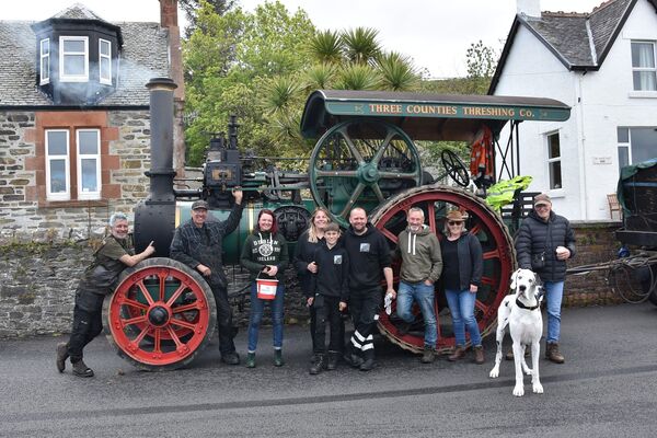 Steam engines make whistle-stop on Arran during epic journey