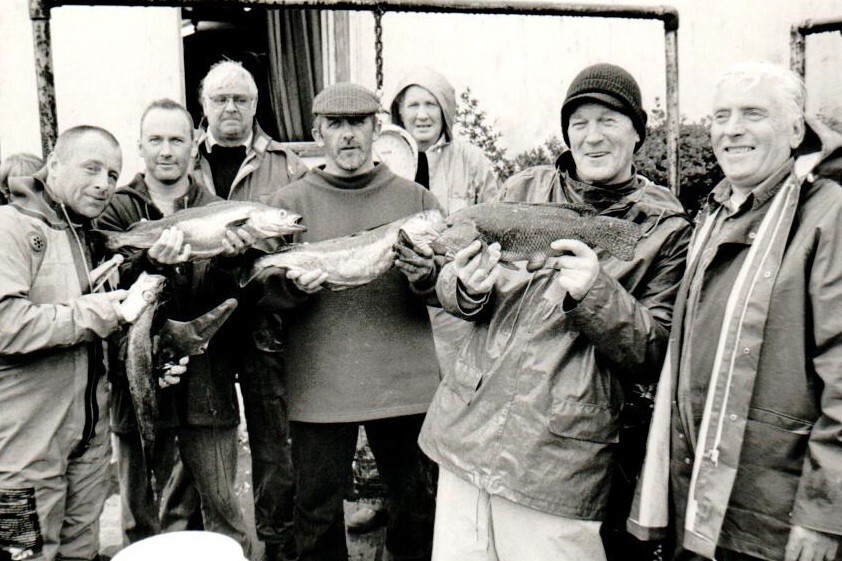 Proud participants with their catch at Arran Sea Angling Association&rsquo;s annual festival.