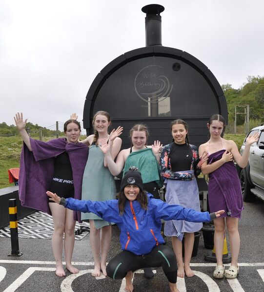 Sauna supports school's mental health week
