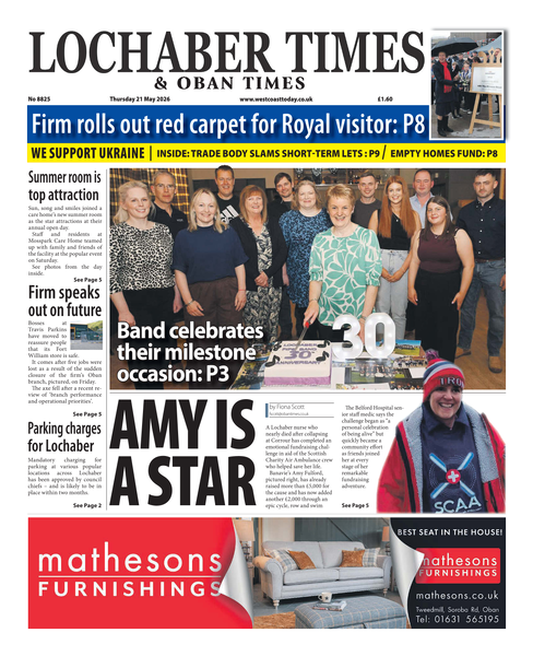Lochaber Times 21st May 2026