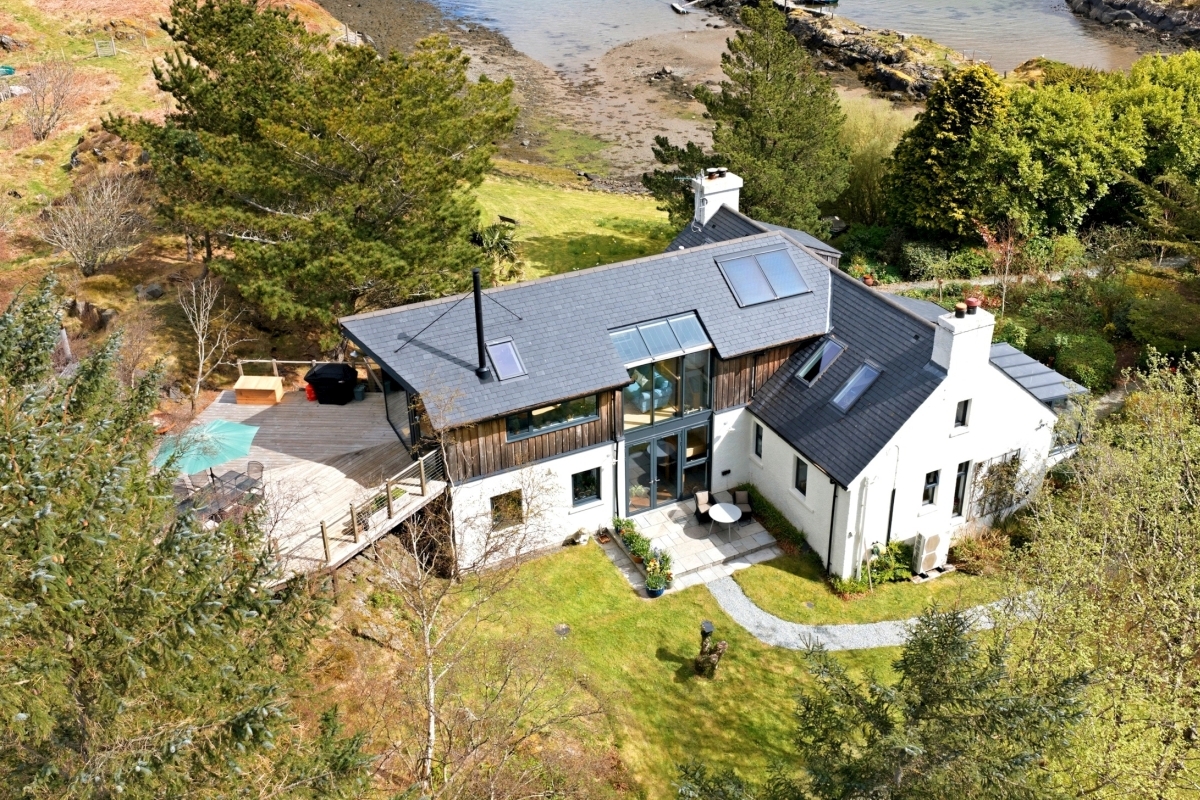 The home on Harbour Island which Richard Stein and his wide Sally Lovell will be sad to leave. Photograph: Savills