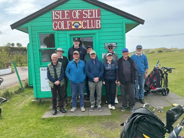 Seil golfers hold annual three club stableford competition