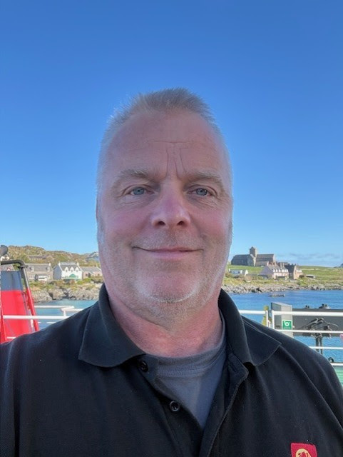 NO T22 Andy Dougall celebrates 25 years with CalMac 01 NO T22 Andy Dougall celebrates 25 years with CalMac 01