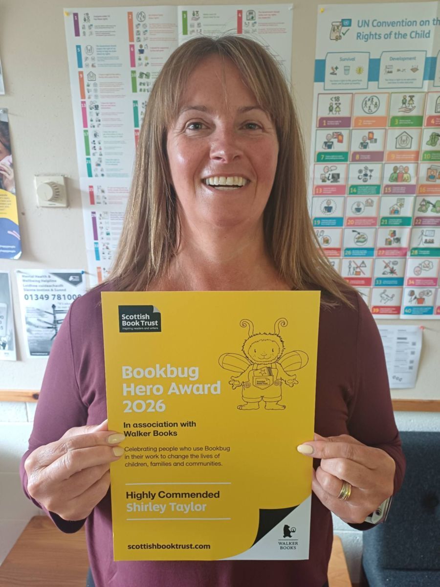Bookbug Hero Shirley Taylor. Bookbug Hero Shirley Taylor.