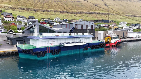 Bakkafrost takes delivery of new barge