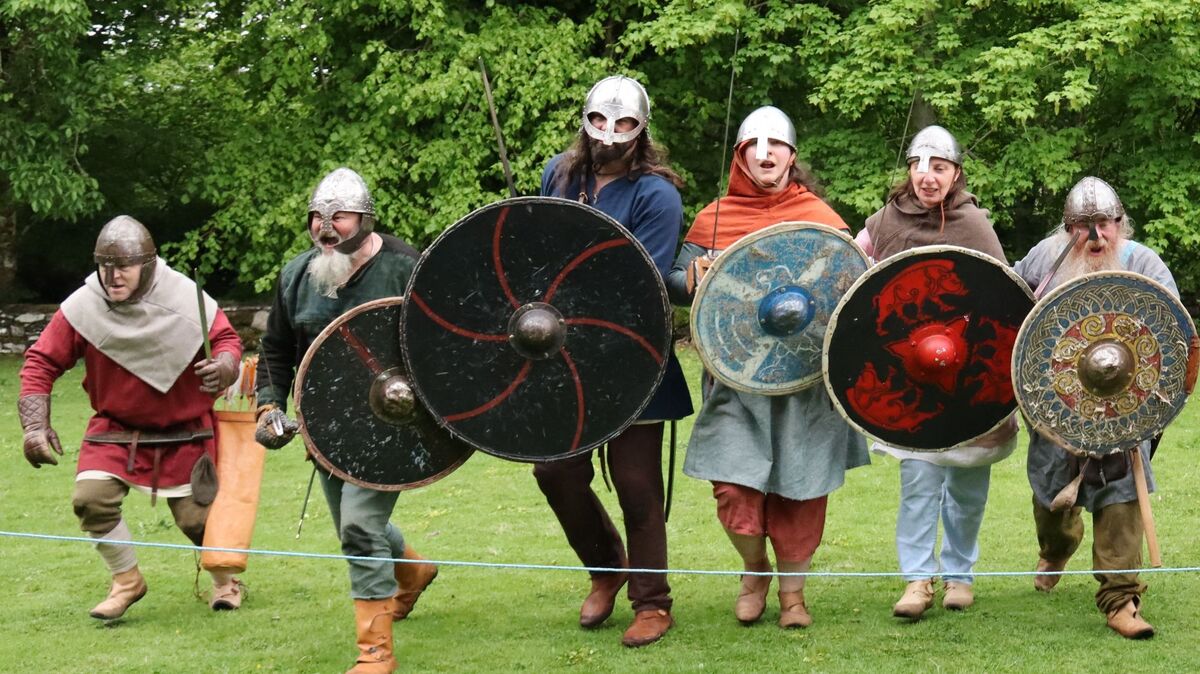 Vikings raid Dunstaffnage once again