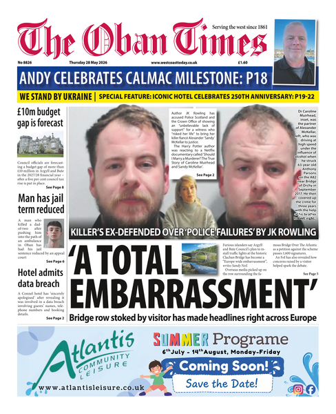 Oban Times 28th May 2026