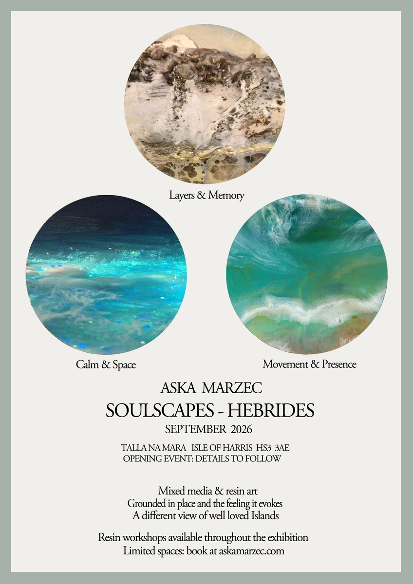 Mull artist to open new exhibition celebrating Outer Hebrides
