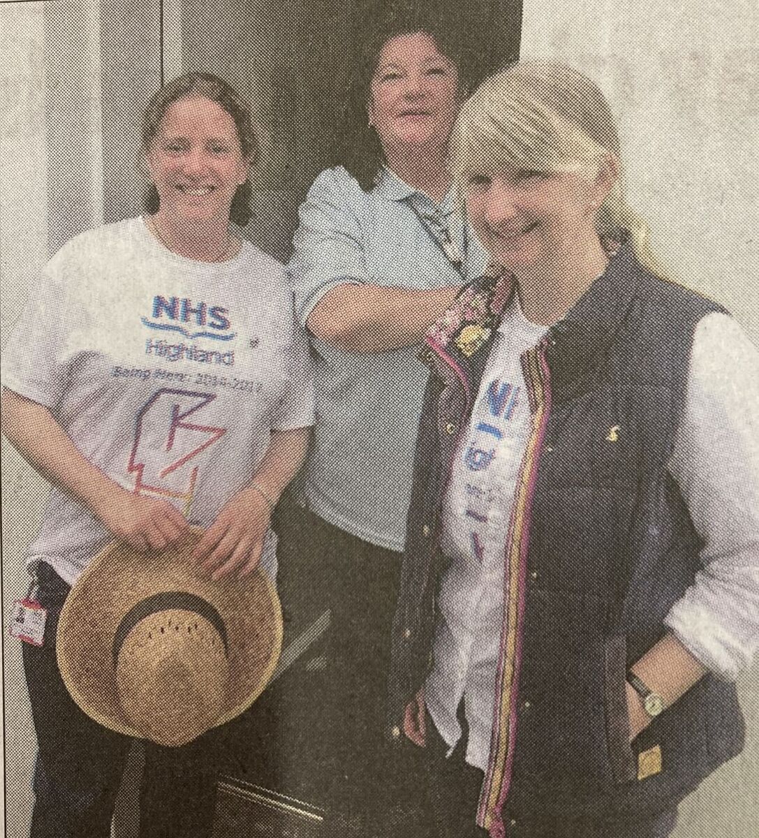 2016: Small Isles&rsquo; health and social care support workers, left to right, Berni McCoy and Clare Miller, both from Eigg, and Julie McFadzean from Muck are looking forward to working from the new health centre, a former doctor&rsquo;s house.