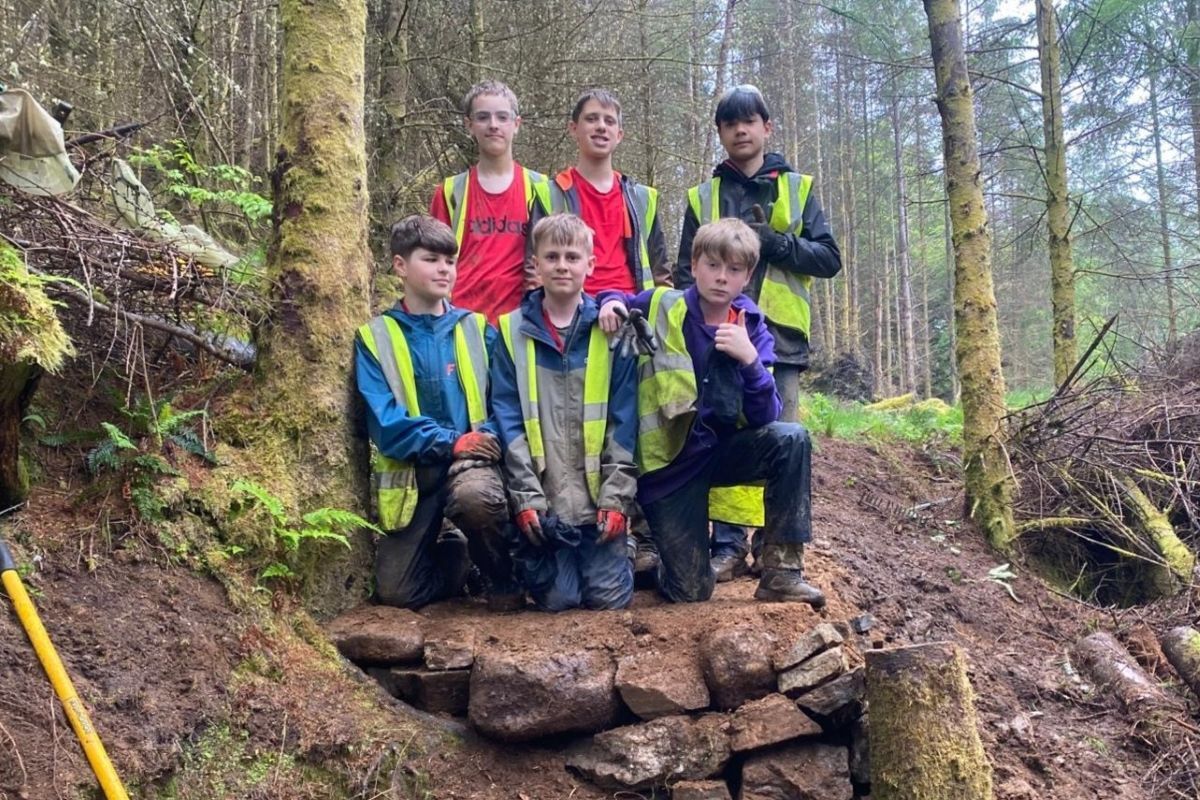 Young learners blaze a trail with unique mountain bike project
