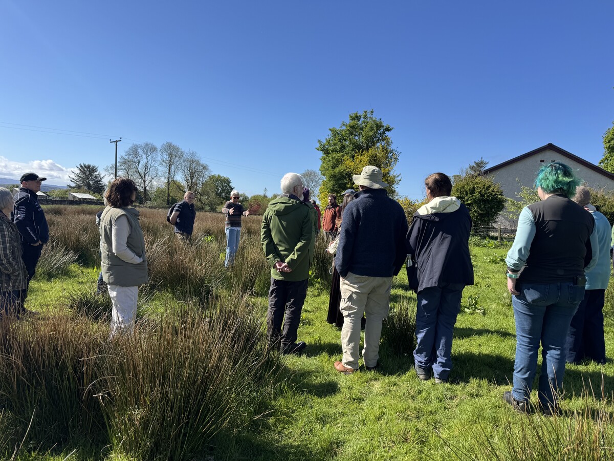 no t23 lismore archaeology Dr Clare Ellis describing the very unpromising site where the workshop area was found.