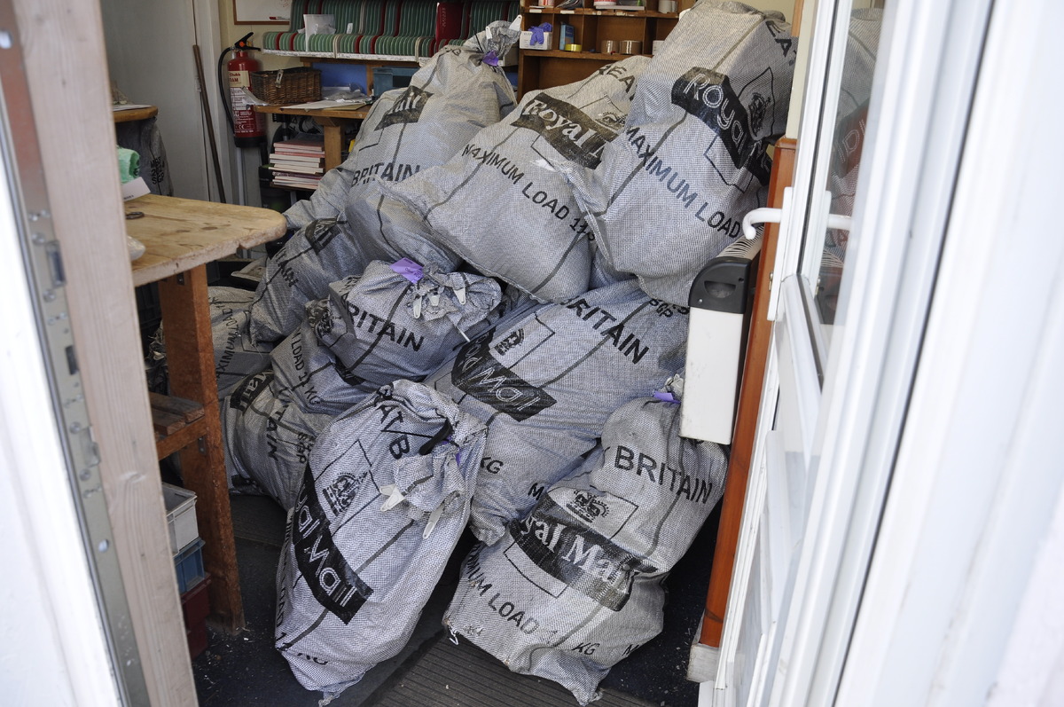 ow t23 20 bags in tiny salen sorting office