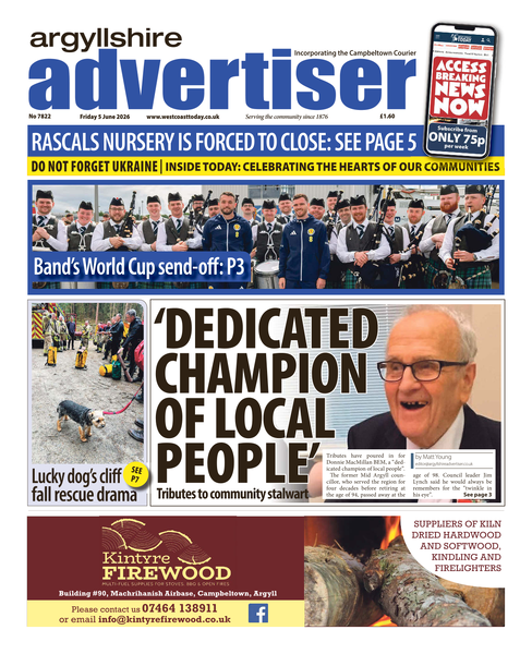 Argyllshire Advertiser 5th June 2026