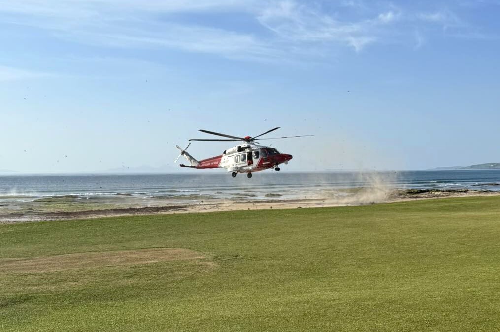 Coastguard helicopter rescues lost woman on Mull of Kintyre