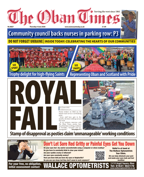 Oban Times 4th June 2026