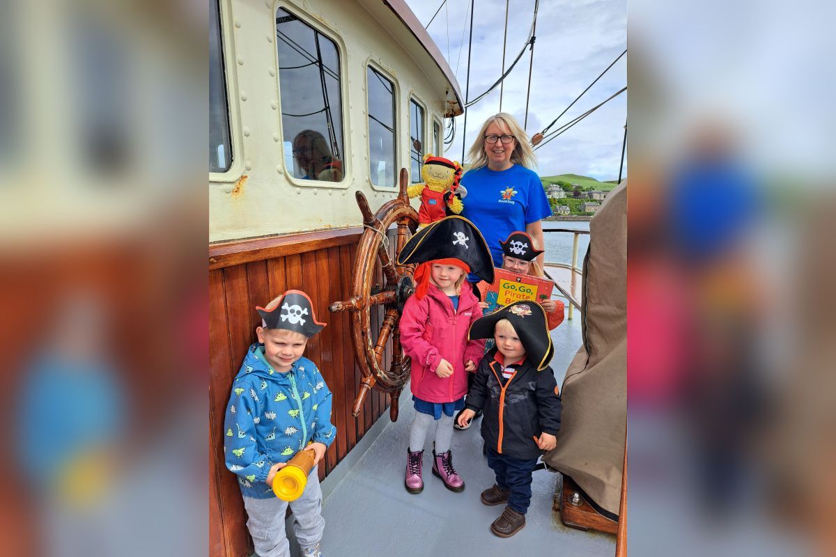 Bookbug buccaneers embark on tall ship adventure