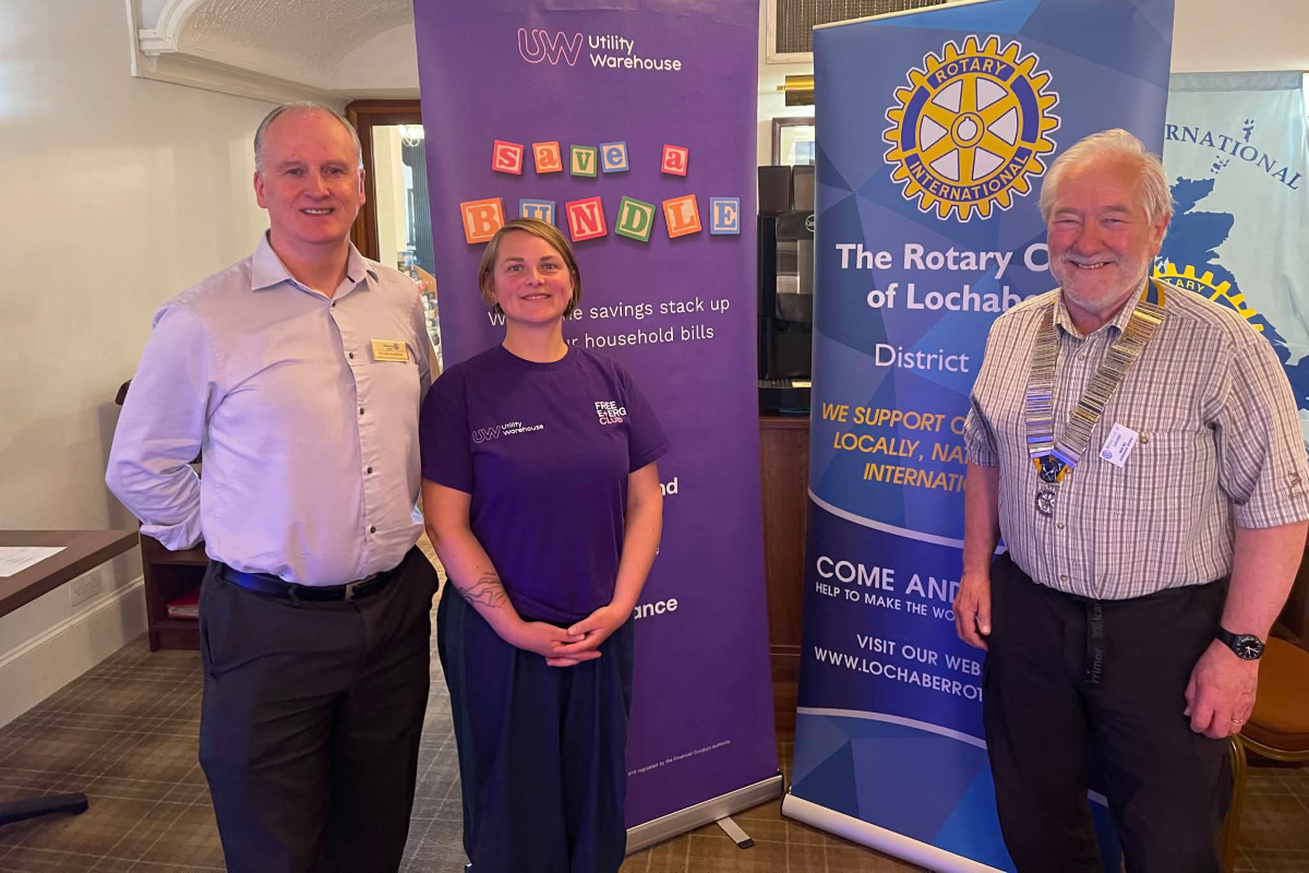 Rotarians count the cost of energy usage at latest lunch meeting