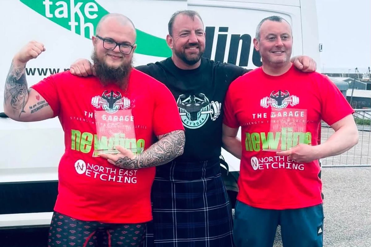 Lochaber strongmen lift place titles at Blue Light competition
