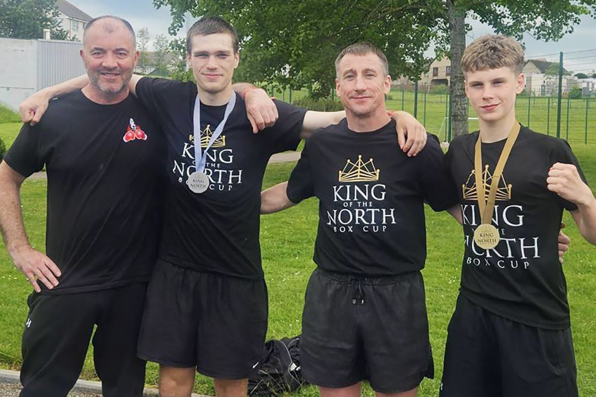 Gold and silver for Lochaber Phoenix "Kings of the North" boxers
