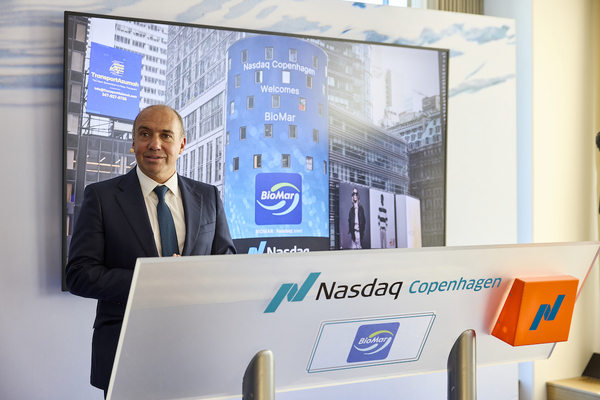 BioMar CEO hails &lsquo;turning point&rsquo; as trading begins on Nasdaq Copenhagen