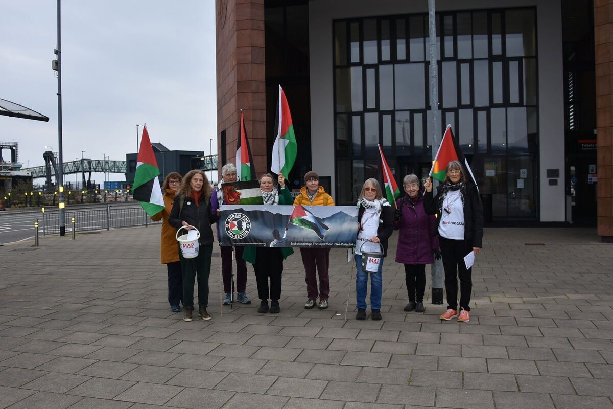 Arran supporters Stride for Palestine