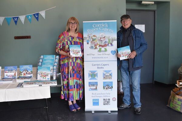 &pound;40k milestone reached by Arran author