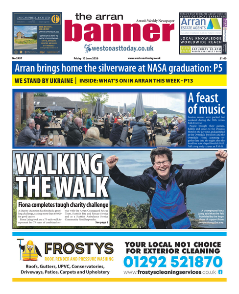 Arran Banner 12 June 2026