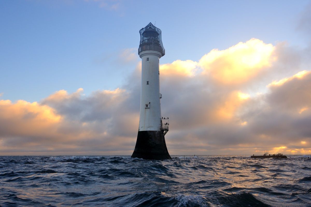 Bell rock submerged reef. Photograph: Ian Cowe