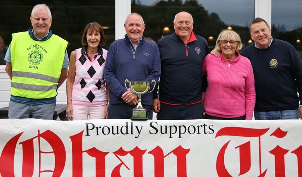Charity golf day is a hit