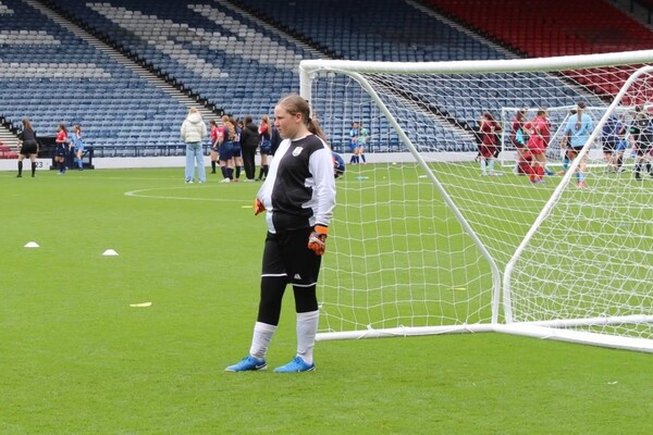 Goalkeeper Taylor Black, whose penalty save was one of the highlights of Campbeltown Grammar School&rsquo;s run to a top-six finish in Scotland.