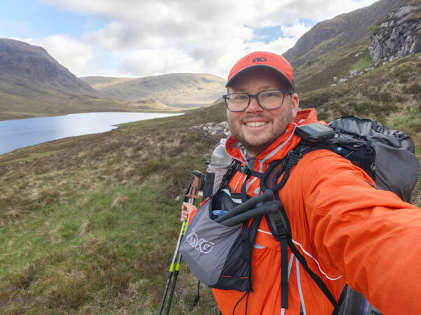 Simon goes the distance on charity trek