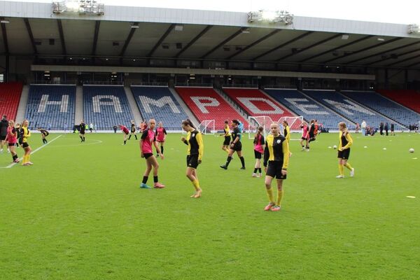 The Campbeltown representatives competed against hundreds of girls from across Scotland. 