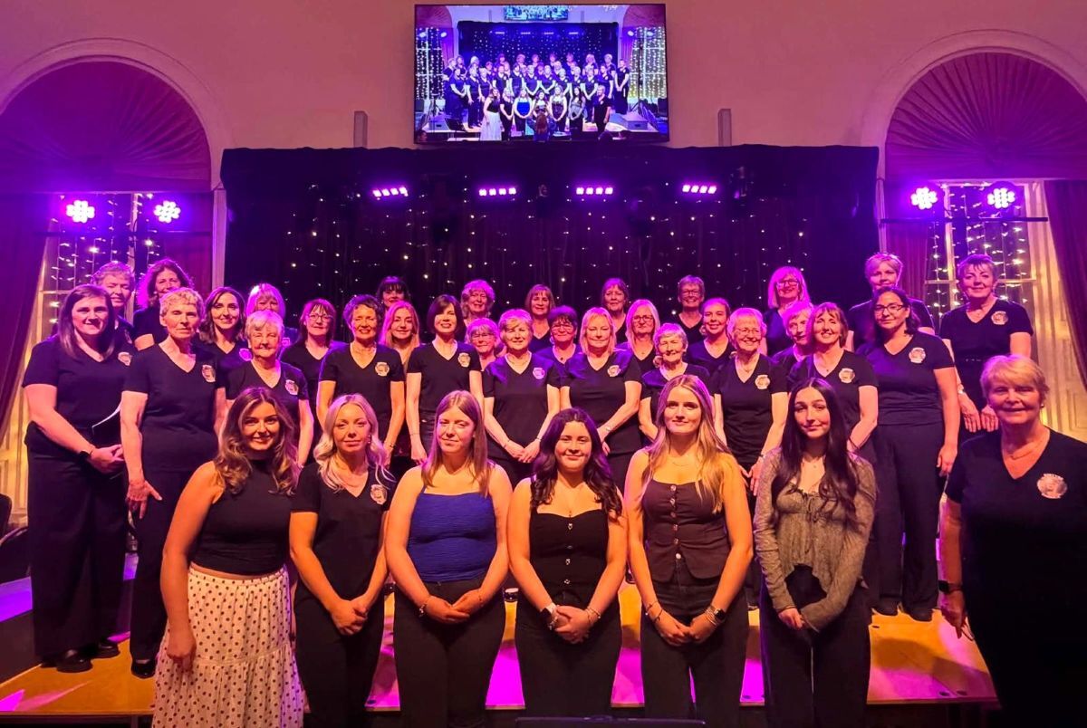 Sell-out sing-along raises &pound;2,300 for helipad