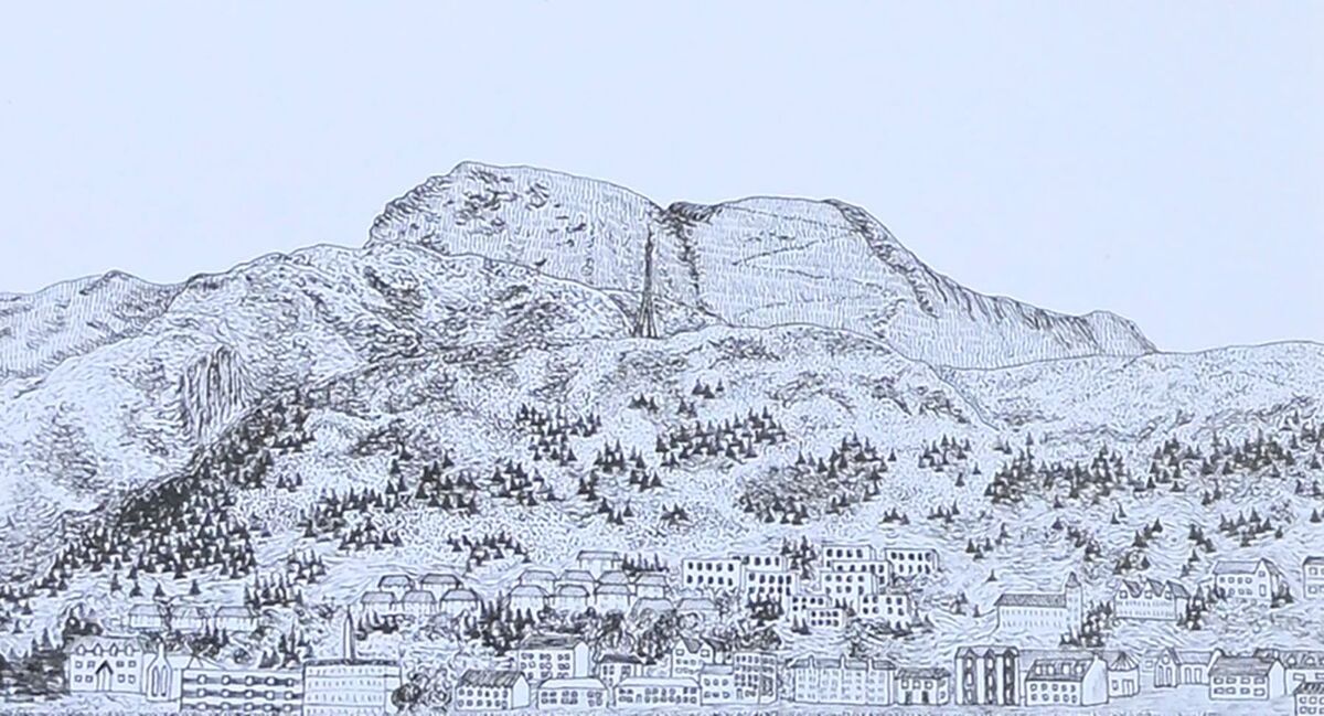 WEB NO F25 Cow Hill Hall Art Competition winner 26 Shelley MacGillivray From Across the LochIF