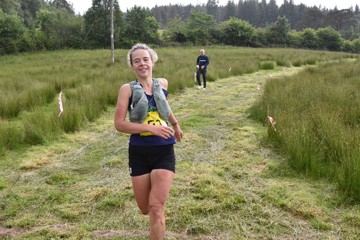 Annie Soper of Ambleside AC was the first female to cross the finish line. Annie Soper of Ambleside AC was the first female to cross the finish line.