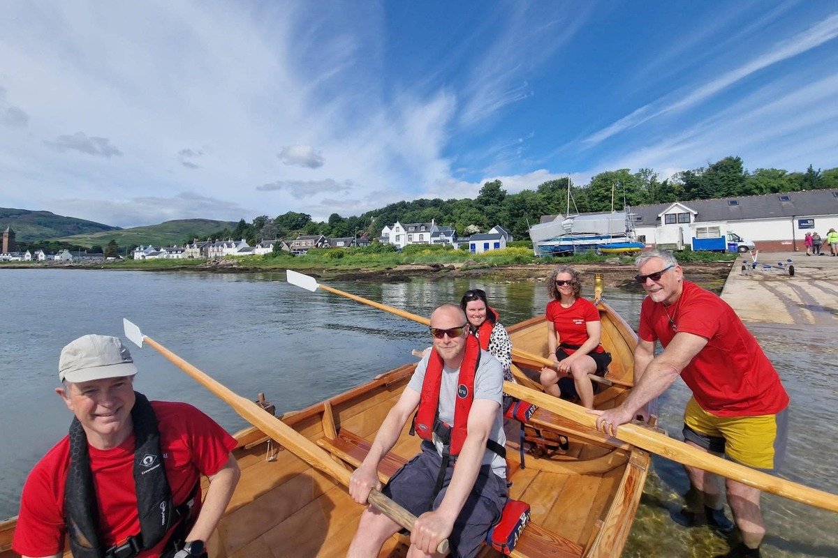 Calm conditions allowed for rowers to experience the sport in ideal conditions. Photograph: ACR. 