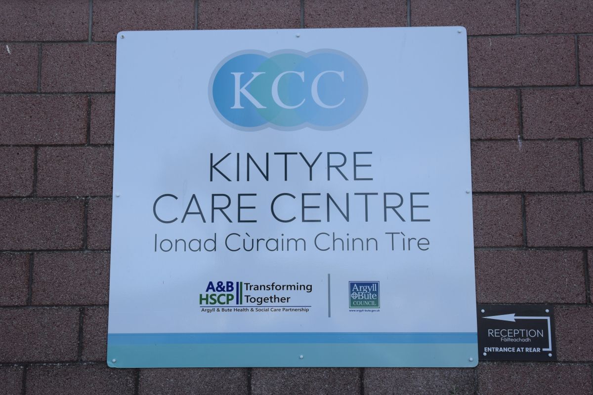 Kintyre Care Centre is owned by Argyll and Bute Council and run by the area's Health and Social Care Partnership.