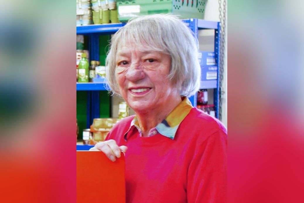 Mary Anne Stewart has been recognised for her role in establishing Kintyre Food Bank and years of service to the local community. Photograph: John McFadyen.