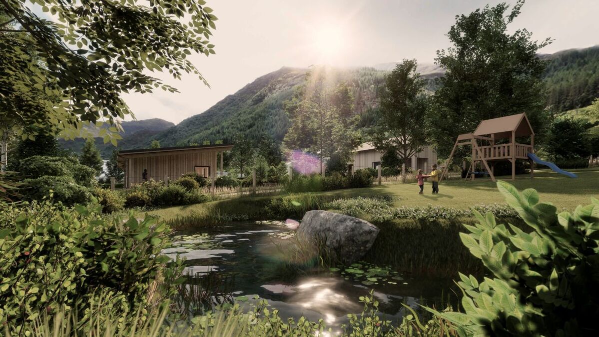 WEB NO F26 Loch Duich ecovillage Ratagan conceptual images 2