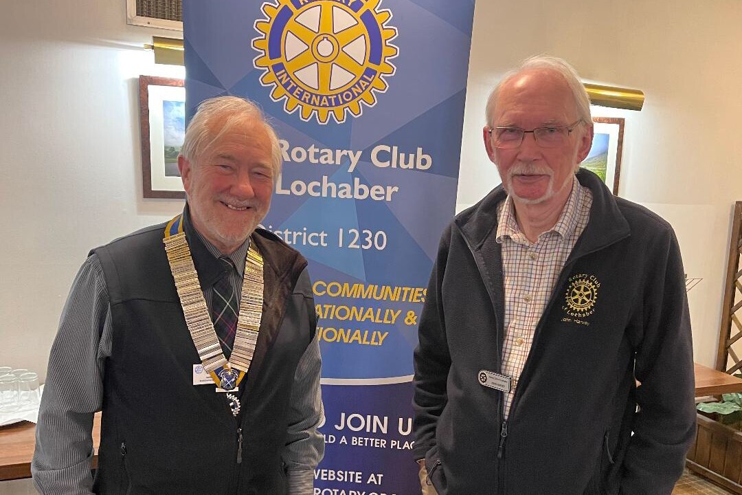 A focus on foxes at latest Lochaber Rotary lunch