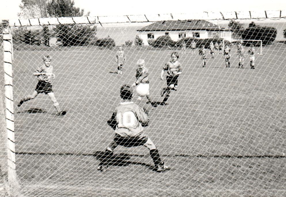 Seven teams competed in a seven-a-side junior football tournament at Sandbraes Park. 