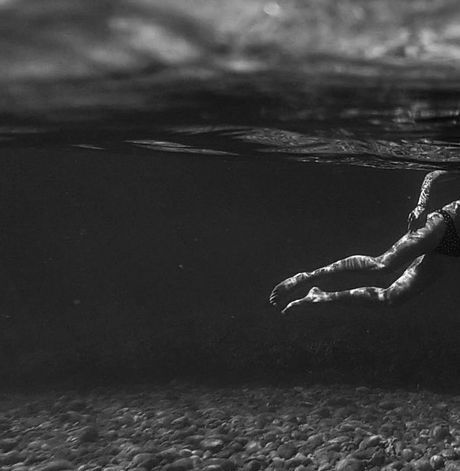 Woman in Water - one of the stunning images featured in Audrey Thomson's Women In Water exhibition coming to The Rockfield Centre this month. Photograph: Audrey Thomson