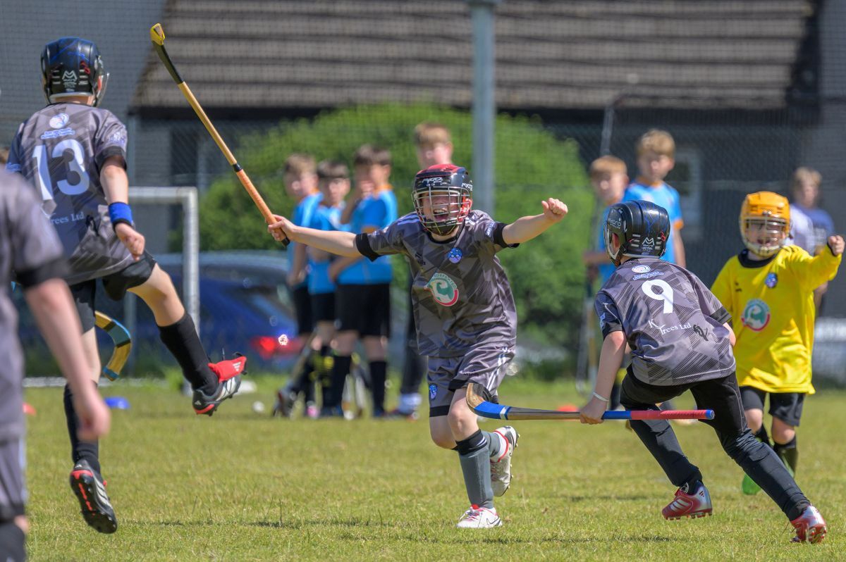 WEB NO F26 Fraser MacPhee Shinty Tournament 26 BSGLA Jump for Joy PH