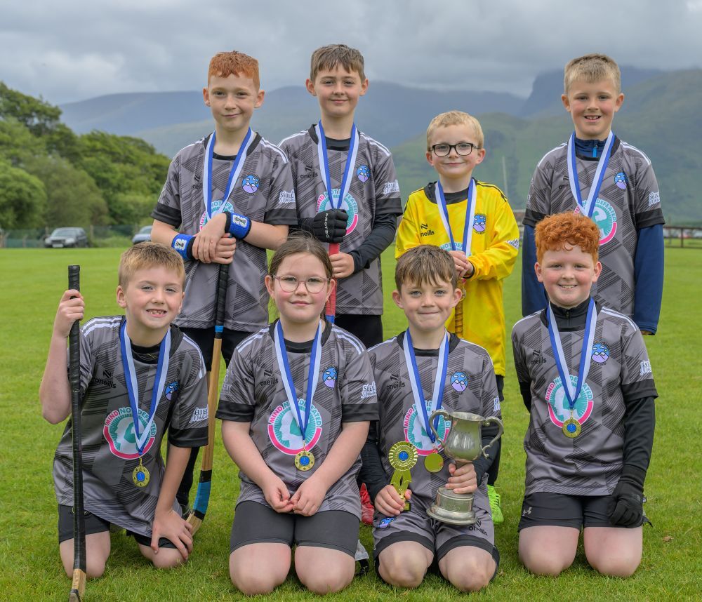 WEB NO F26 Kilmallie Juniors Primary Shinty Tournament P45 winners BSGL PH
